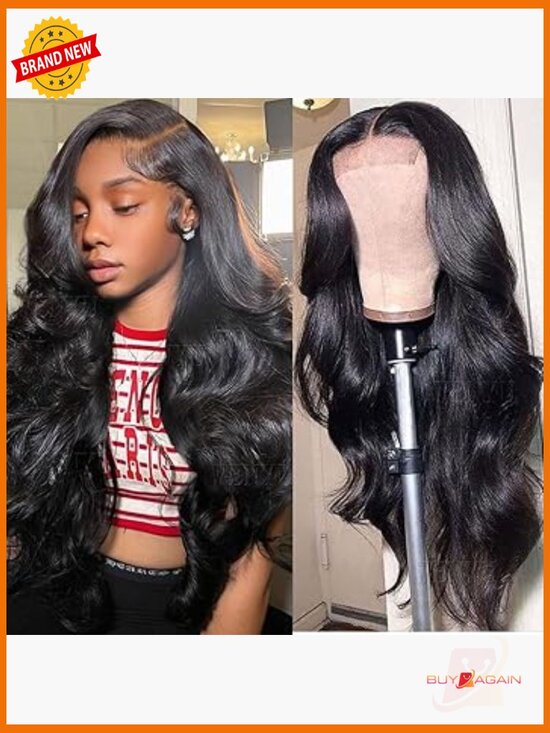 13x6 Body Wave Lace Front Wig Human Hair Pre-Plucked Glueless Full Wig 22 Inch main image 5